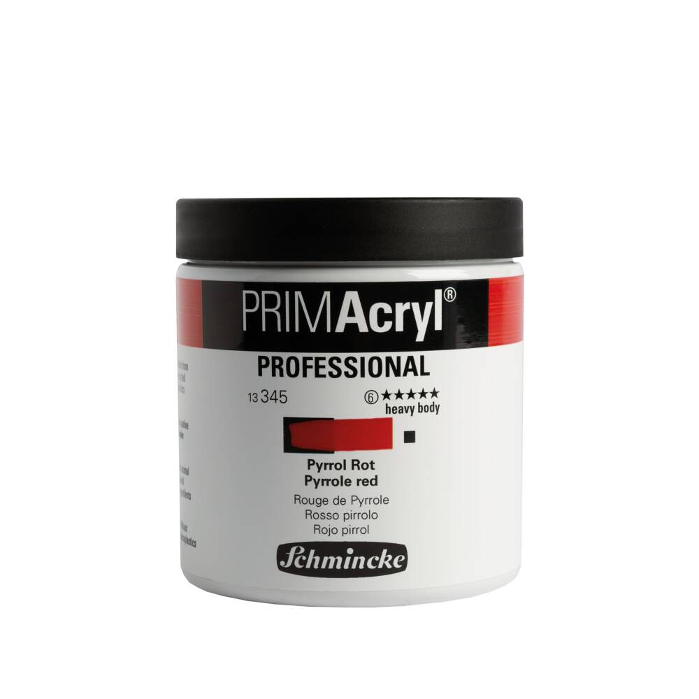 Schmincke Primacryl Artist Akrilik Boya 237 ml 345 Pyrrole Red Seri 6