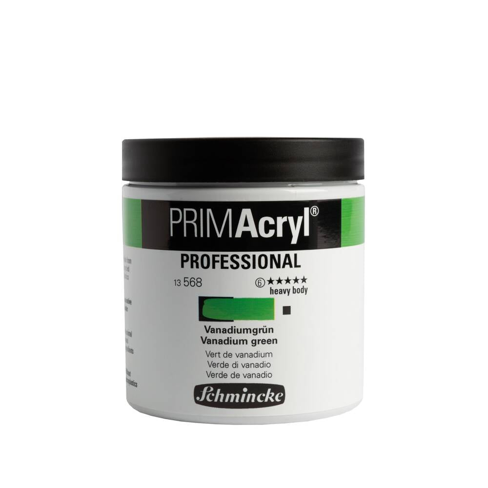 Schmincke Primacryl Artist Akrilik Boya 237 ml 568 Vanadium Green Seri 6