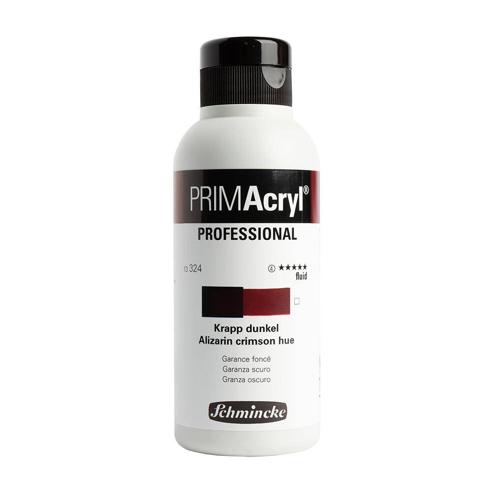 Schmincke Primacryl Artist Akrilik Boya 250 ml 324 Alizarin Crimson Hue Seri 4