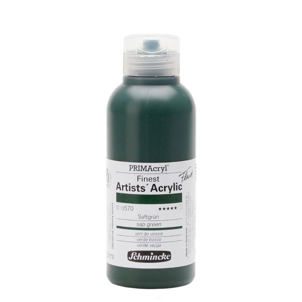 Schmincke Primacryl Artist Akrilik Boya 250 ml 570 Sap Green  Seri 2