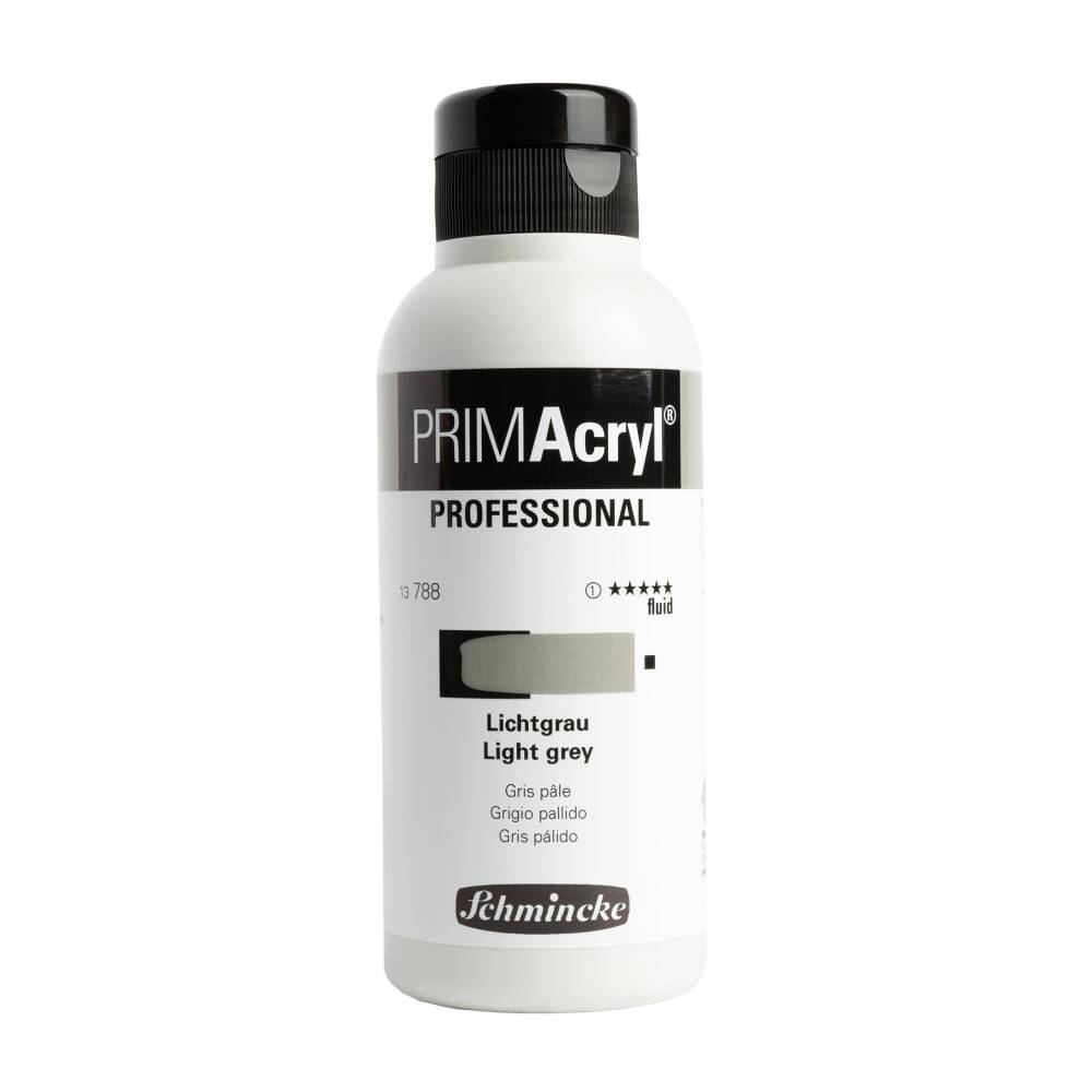Schmincke Primacryl Artist Akrilik Boya 250 ml 788 Light Grey Fluid Seri 1