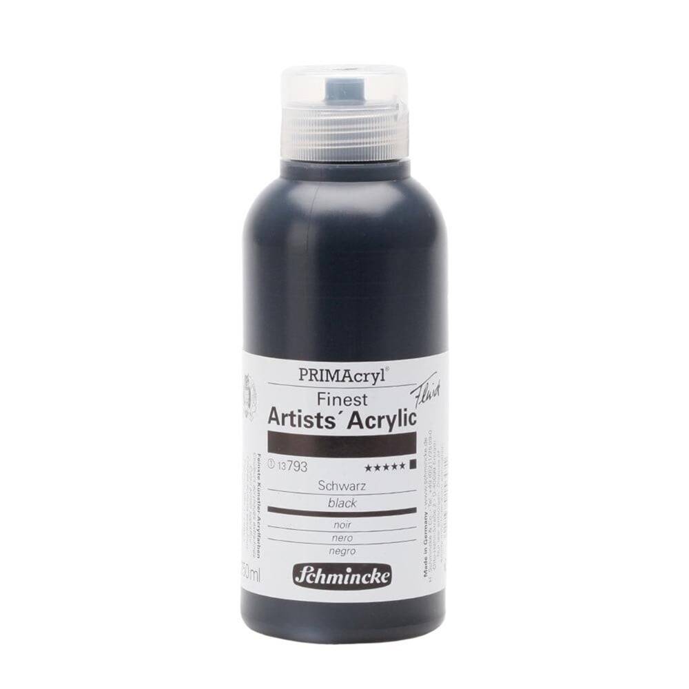Schmincke Primacryl Artist Akrilik Boya 250 ml 793 Black  Seri 1