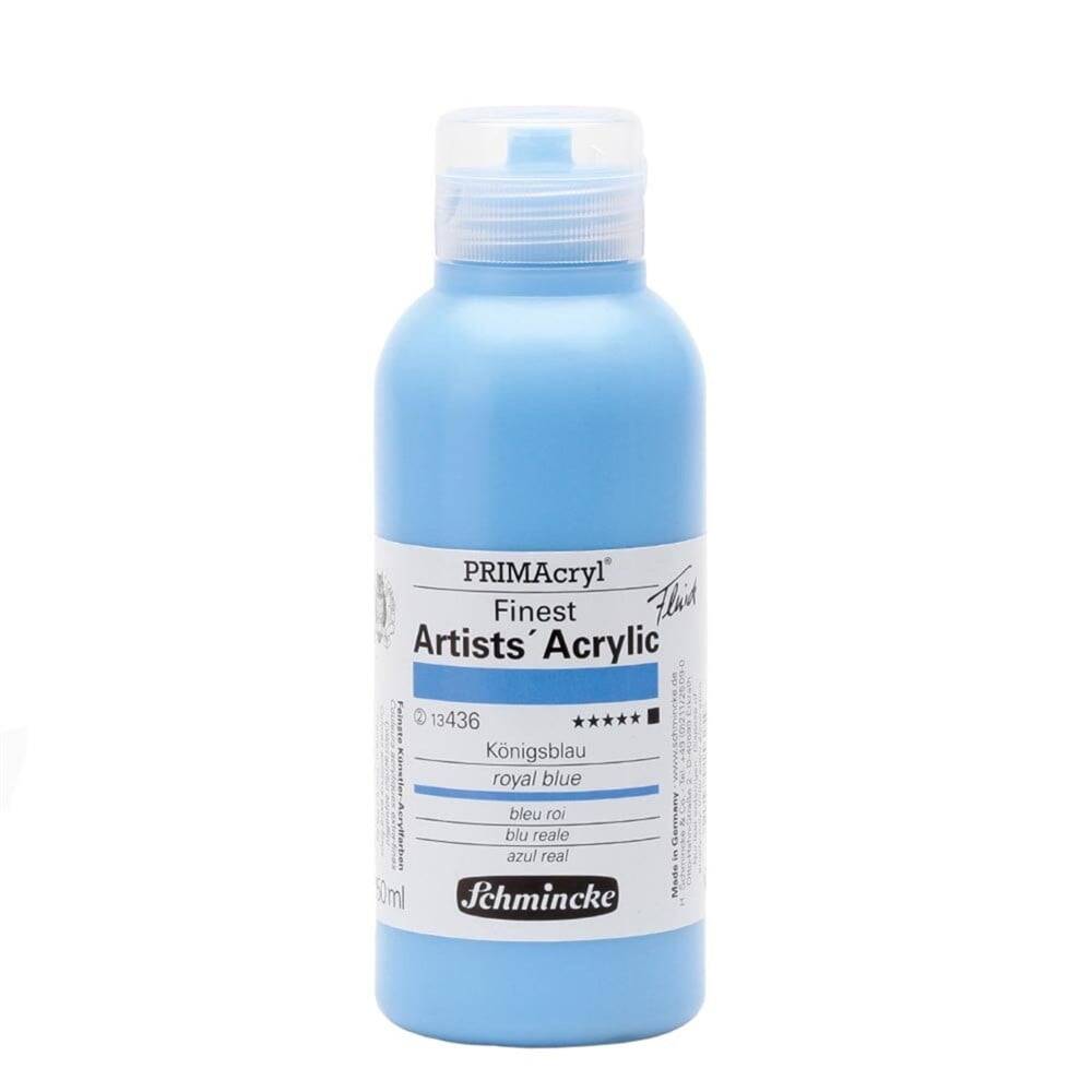 Schmincke Primacryl Artist Akrilik Boya 250 ml 436 Royal Blue Seri 2