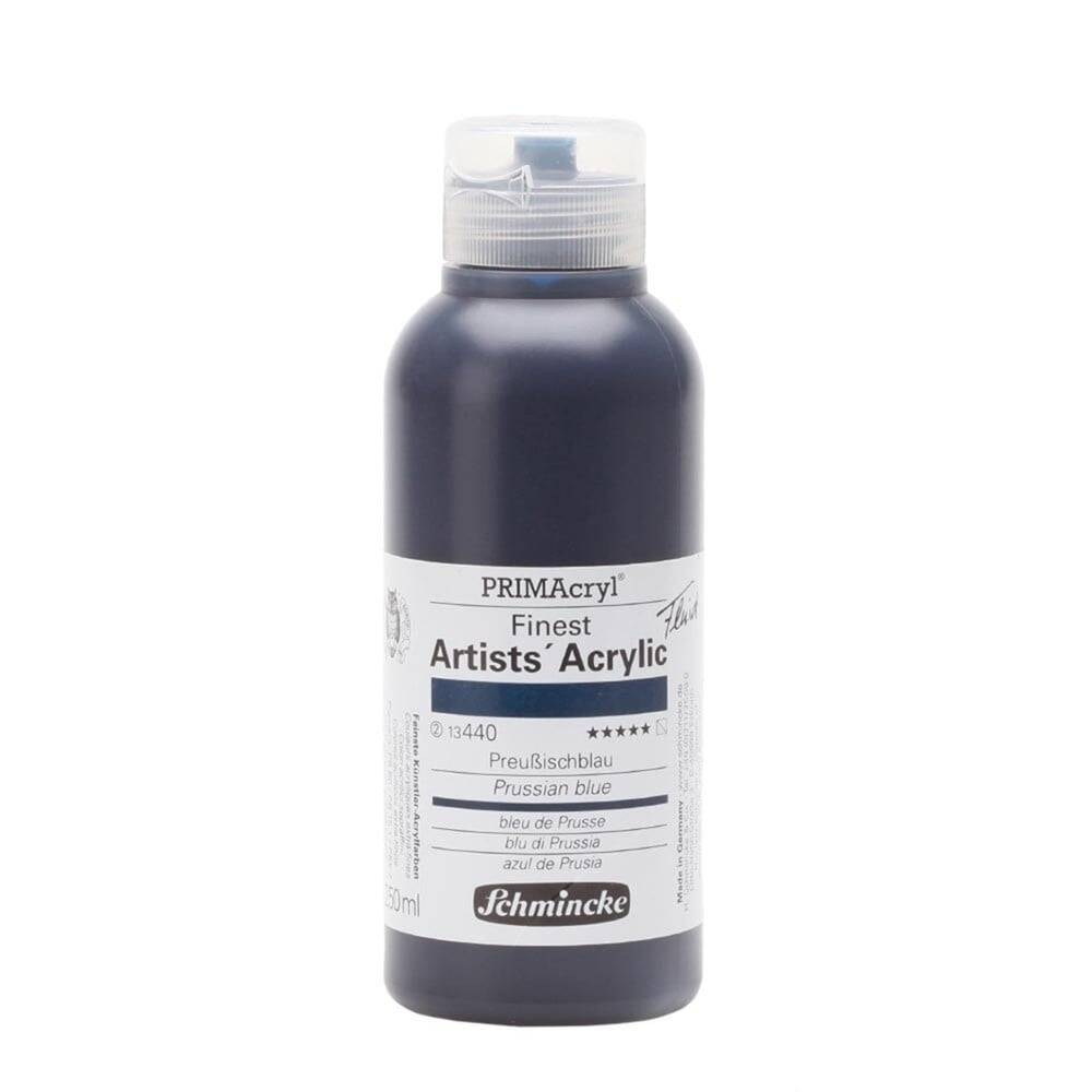 Schmincke Primacryl Artist Acrylic Paint 250 ml Series 2 440 Prussian Blue