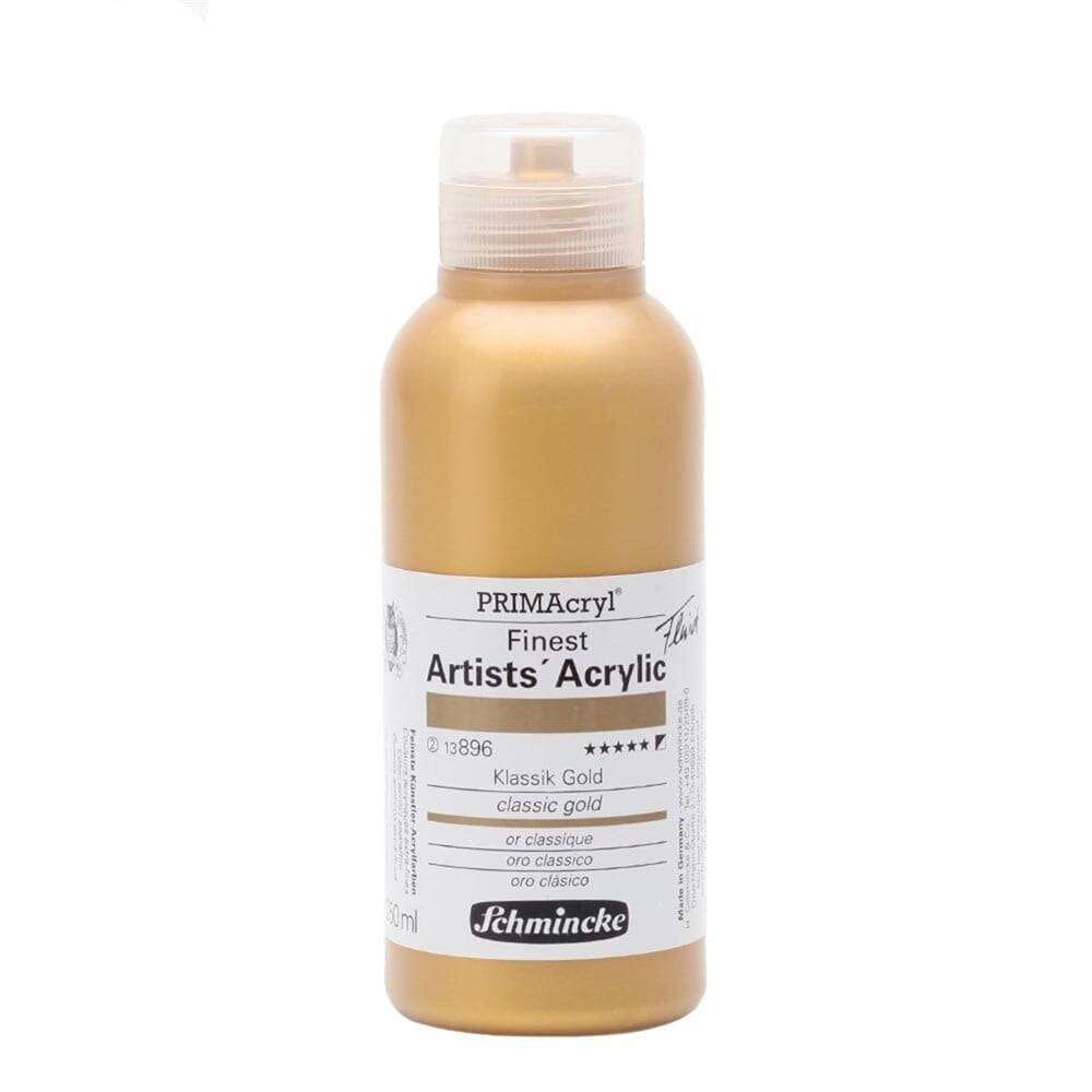 Schmincke Primacryl Artist Akrilik Boya 250 ml 896 Classic Gold  Seri 4
