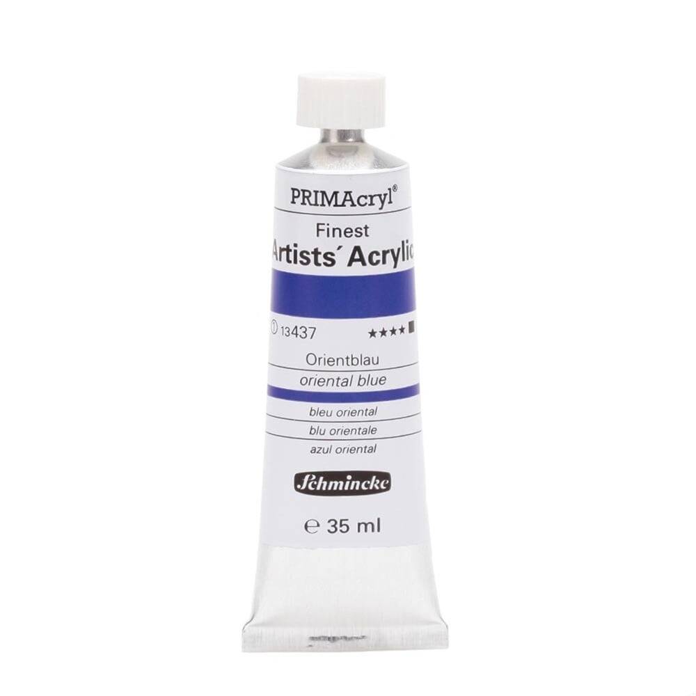 Schmincke PrimAcryl Artist Akrilik Boya 35 ml 437 Oriental Blue Seri 2