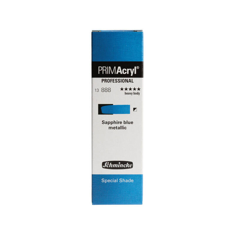 Schmincke Primacryl Artist Akrilik Boya 35 ml 888 Sapphire Blue Metallic