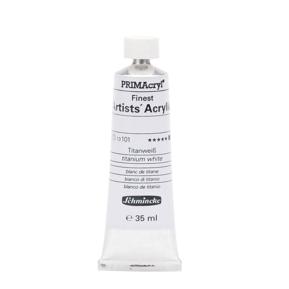 Schmincke Primacryl Artist Akrilik Boya 35 ml 101 Titanium White Seri 1