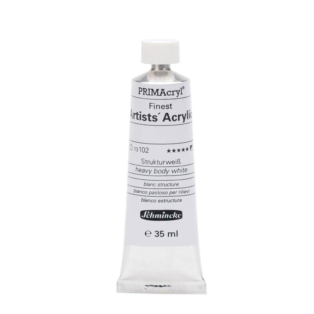 Schmincke Primacryl Artist Akrilik Boya 35 ml 102 Heavy Body White Seri 1