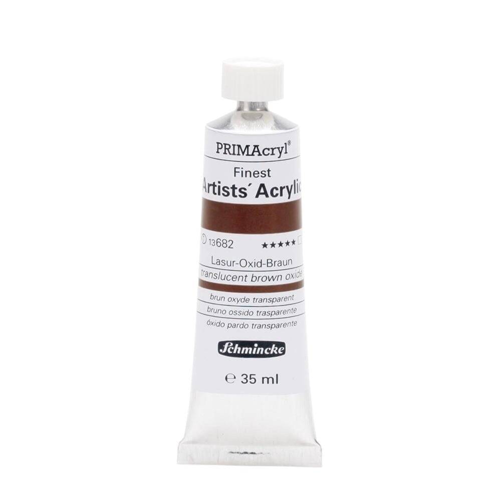 Schmincke Primacryl Artist Akrilik Boya 35 ml 682 Translucent BroOxide Seri 1