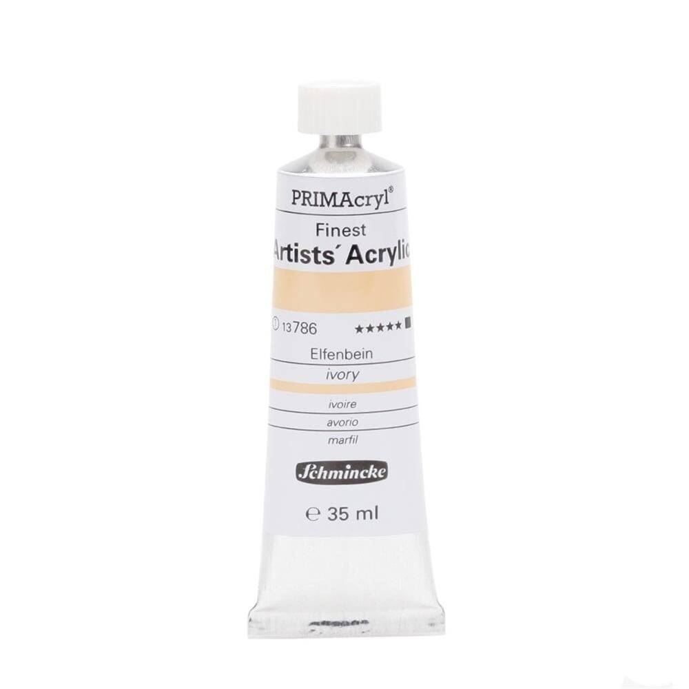 Schmincke Primacryl Artist Akrilik Boya 35 ml 786 Ivory Seri 1