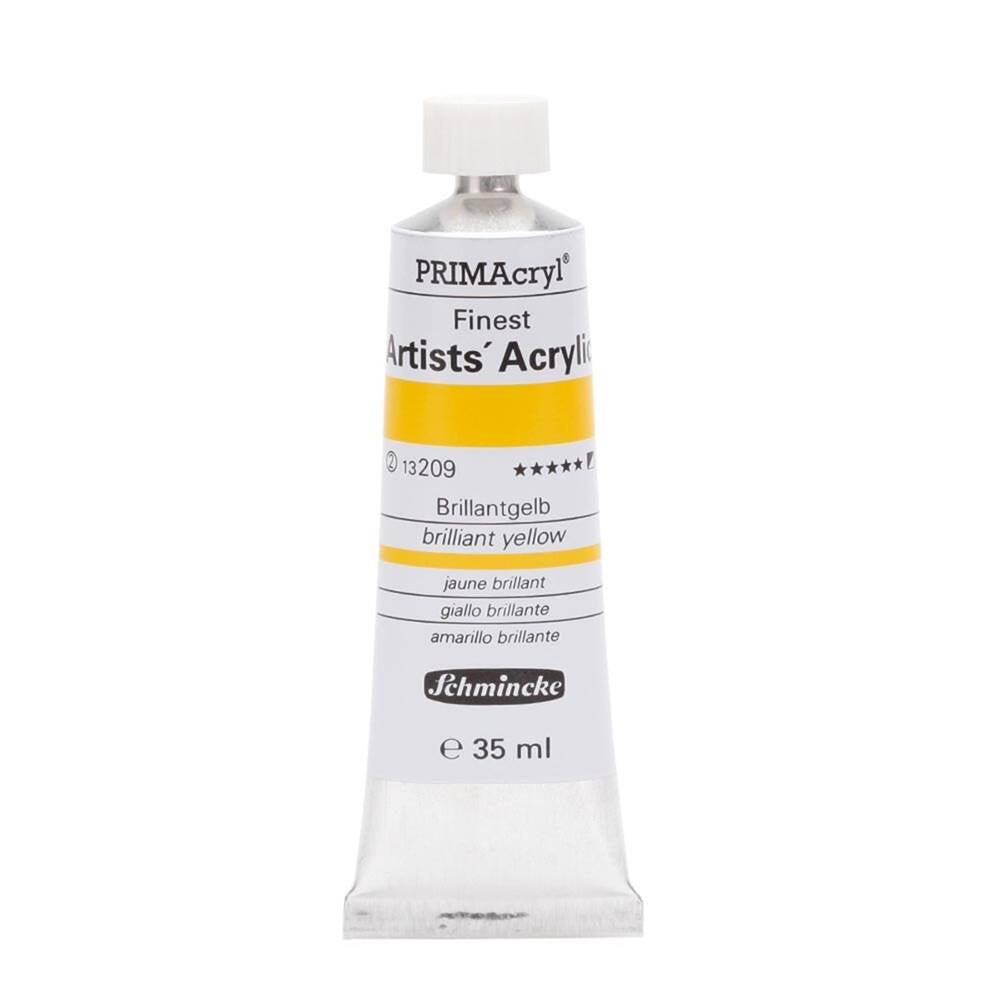 Schmincke Primacryl Artist Akrilik Boya 35 ml 209 Brilliant Yellow Seri 2
