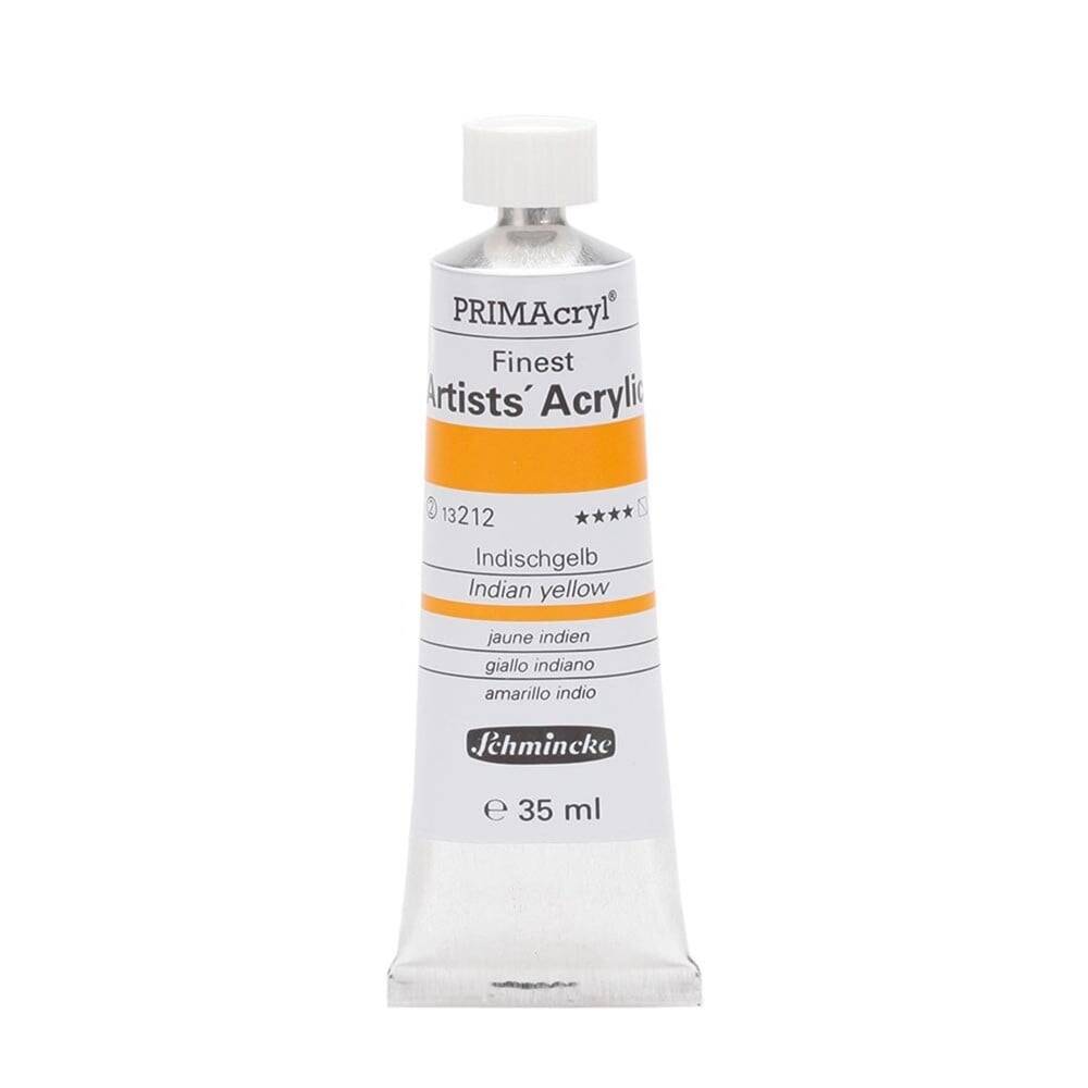 Schmincke Primacryl Artist Akrilik Boya 35 ml 212 Indian Yellow Seri 3