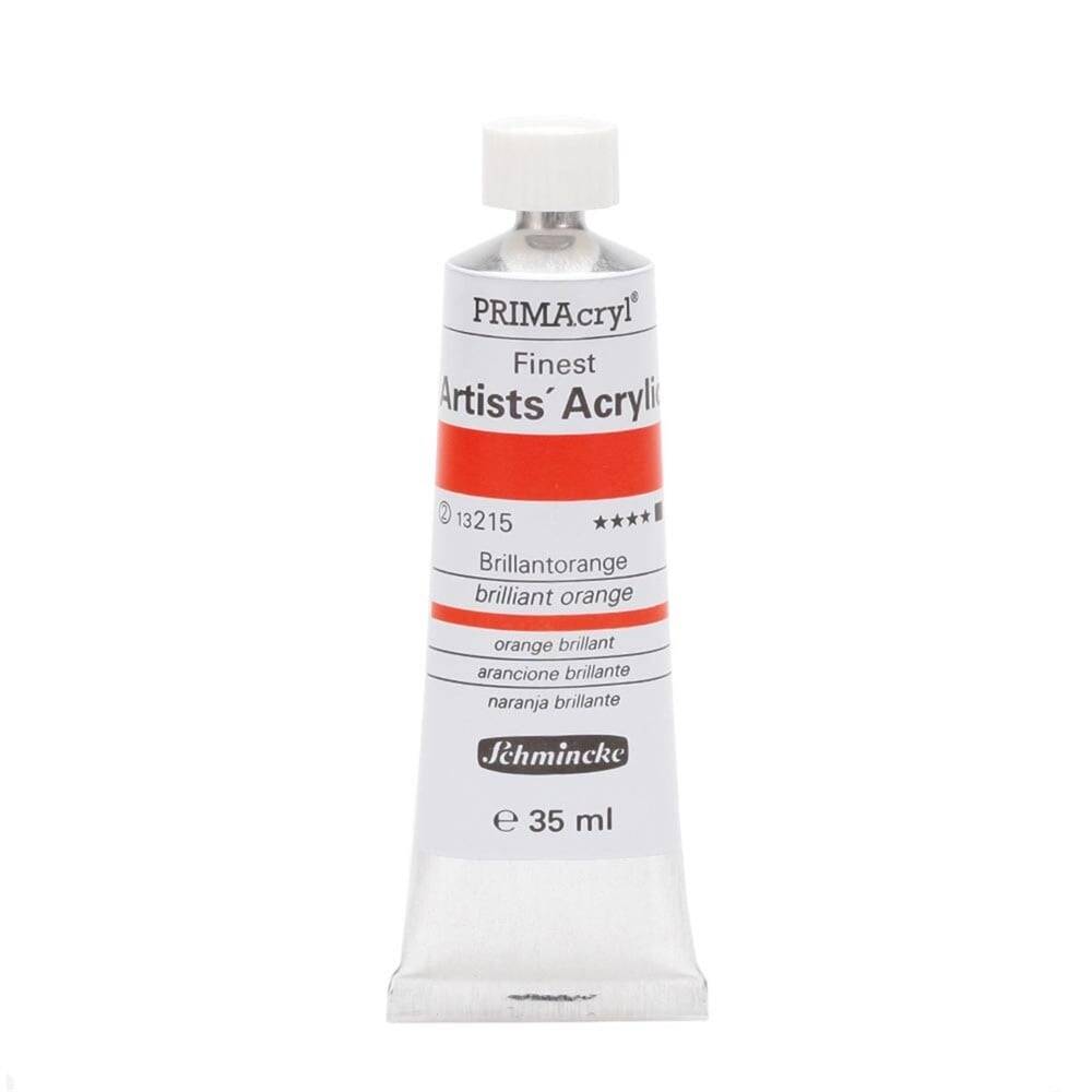 Schmincke Primacryl Artist Akrilik Boya 35 ml 215 Brilliant Orange Seri 2