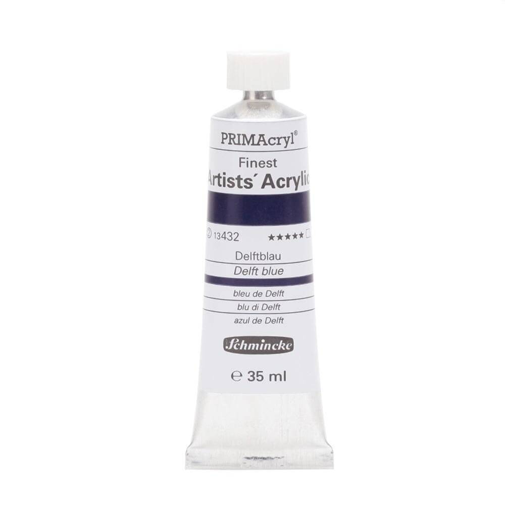 Schmincke Primacryl Artist Akrilik Boya 35 ml 432 Delft Blue Seri 2