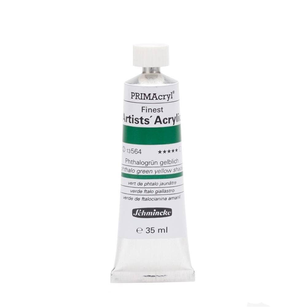 Schmincke Primacryl Artist Akrilik Boya 35 ml 564 Phthalo Green Yellow Shade Seri 2