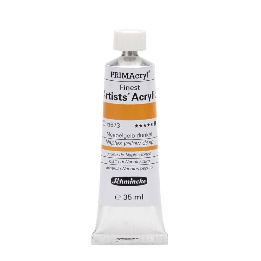 Schmincke Primacryl Artist Akrilik Boya 35 ml 673 Naples Yellow Deep Seri 2