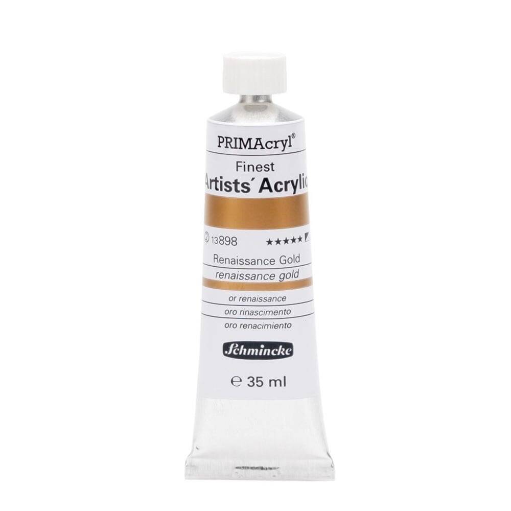 Schmincke Primacryl Artist Akrilik Boya 35 ml 898 Renaissance Gold Seri 4