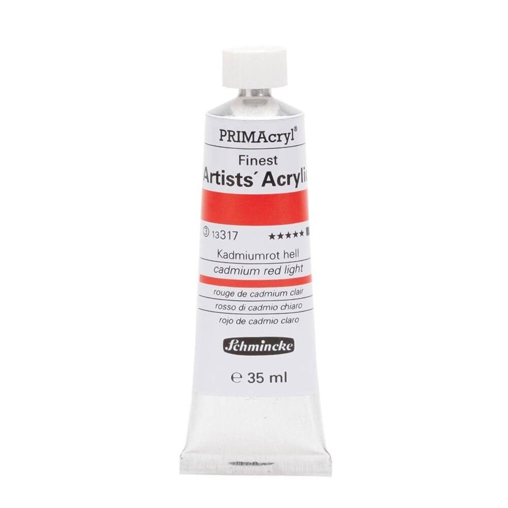Schmincke Primacryl Artist Akrilik Boya 35 ml 317 Cadmium Red Light Seri 6