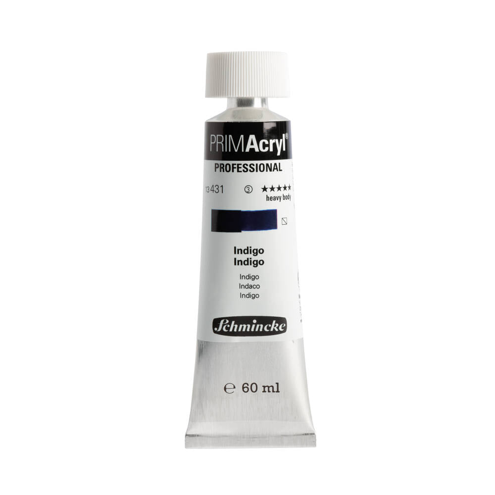 Schmincke Primacryl Artist Acrylic Paint 431 Indigo 60 ml