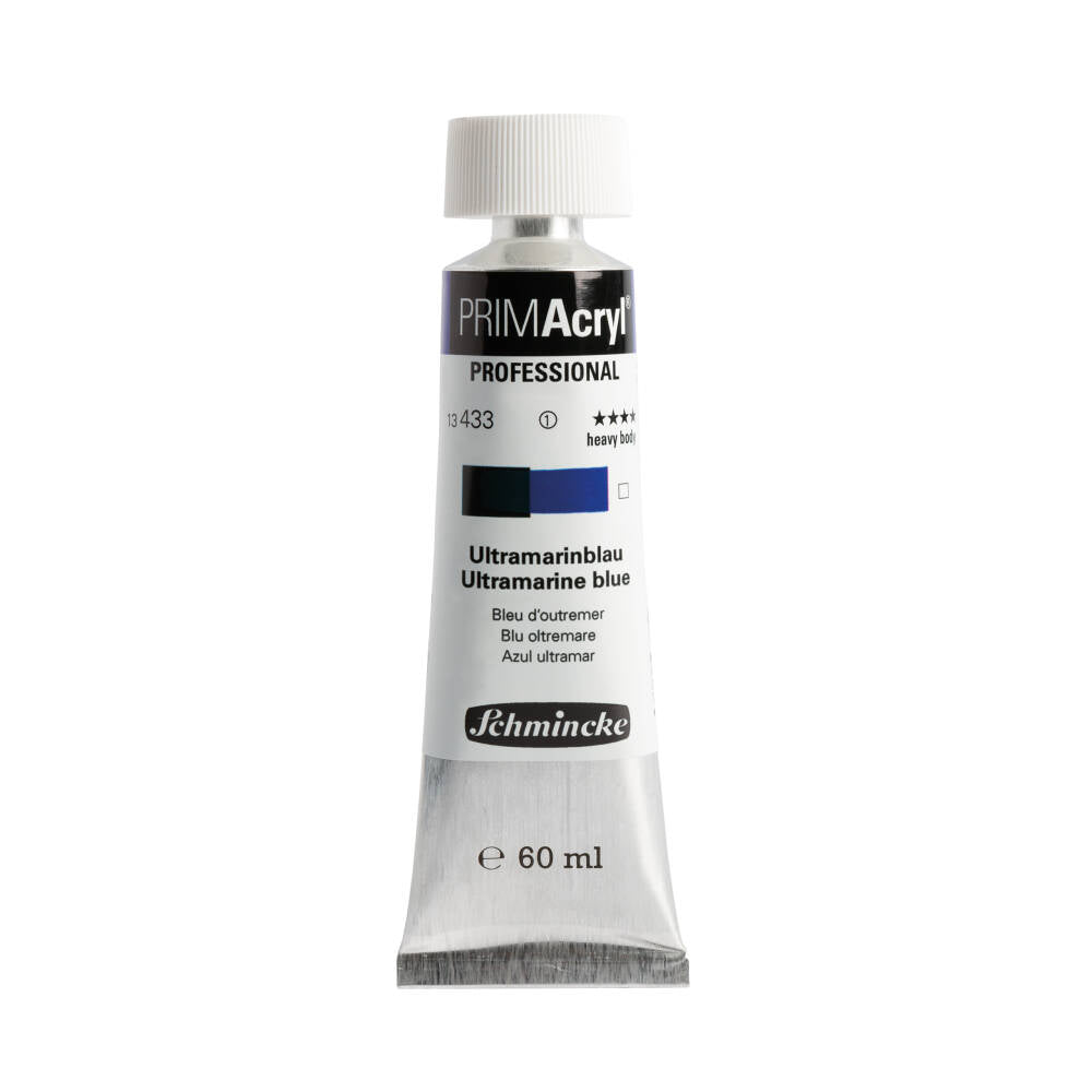 Schmincke Primacryl Artist Acrylic Paint 433 Ultramarine Blue 60 ml