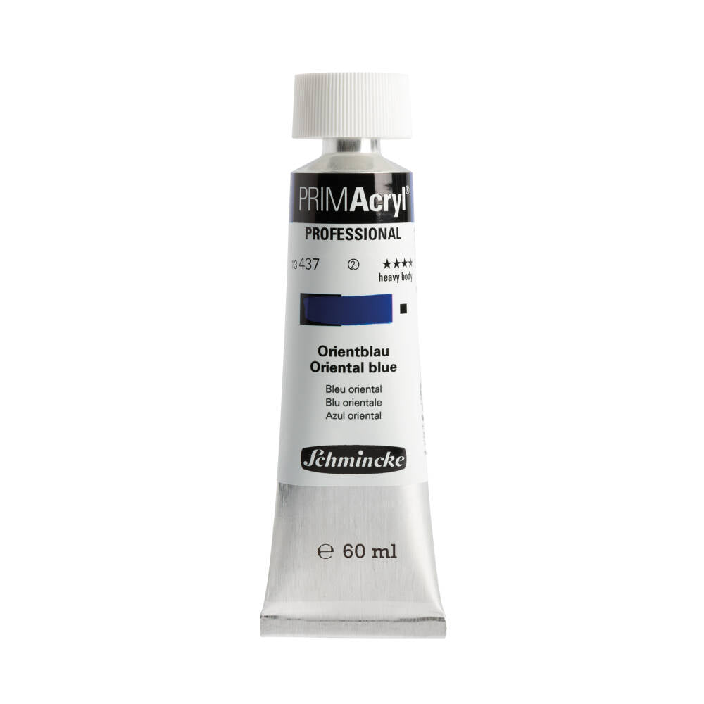Schmincke Primacryl Artist Acrylic Paint 437 Oriental Blue 60 ml
