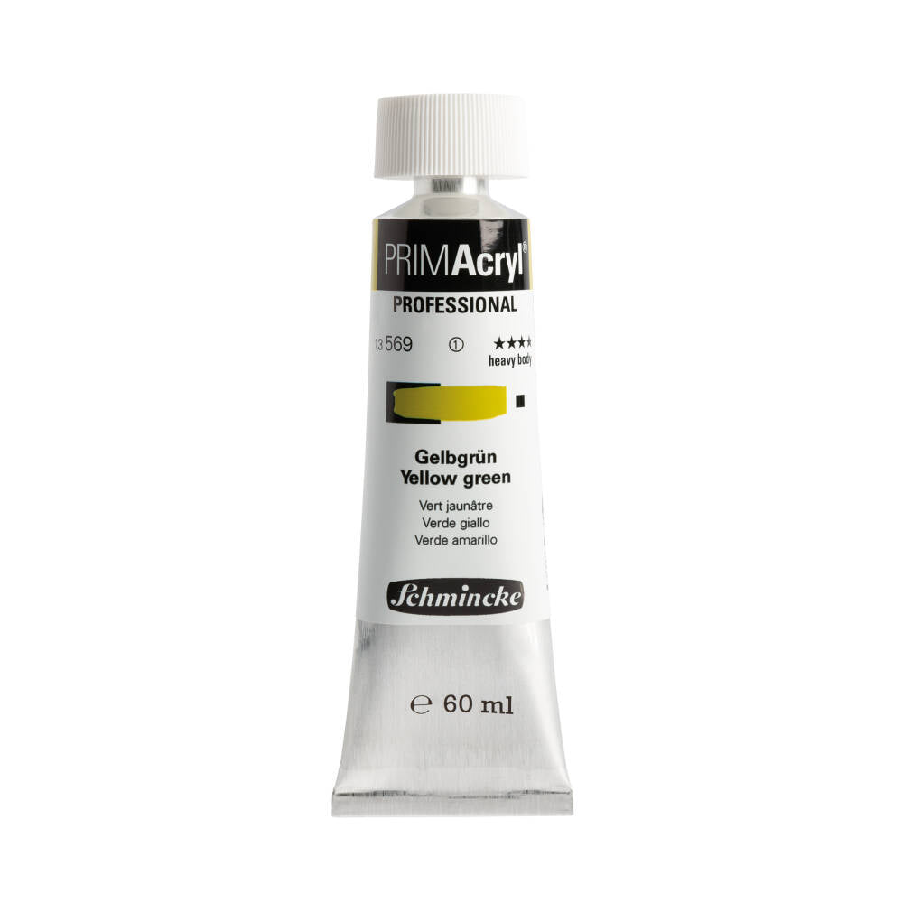 Schmincke Primacryl Artist Akrilik Boya 60 ml 569 Yellowish Green