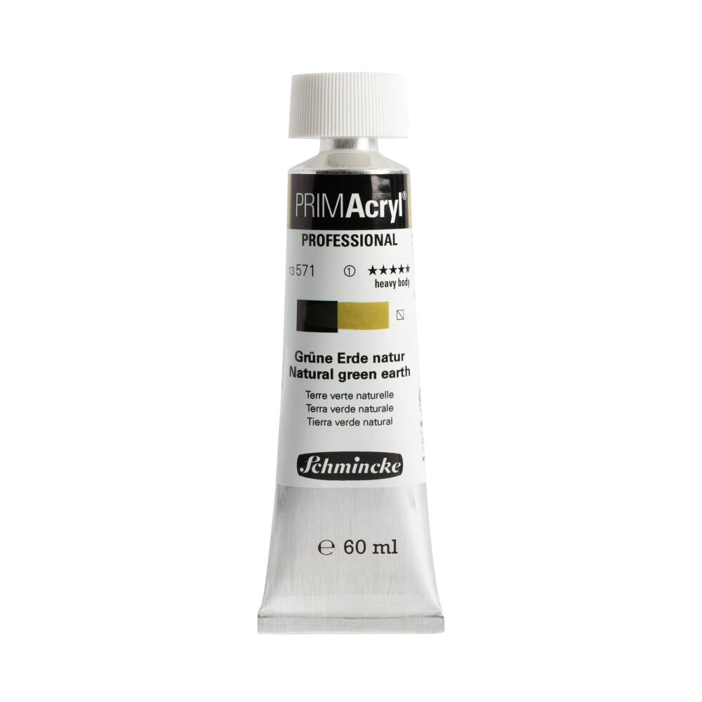 Schmincke Primacryl Artist Akrilik Boya 60 ml 571 Natural Green Earth