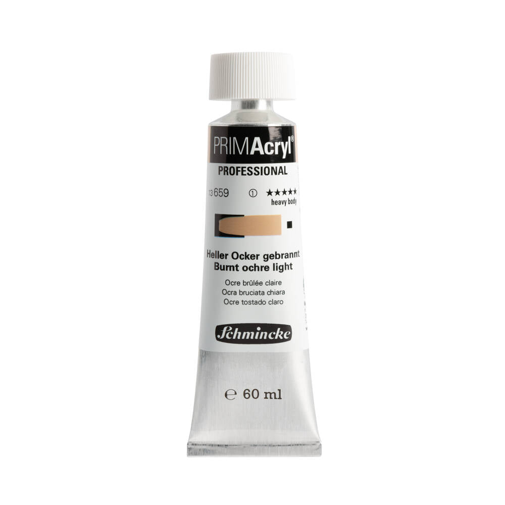 Schmincke Primacryl Artist Akrilik Boya 60 ml 659 Burnt Ochre Light
