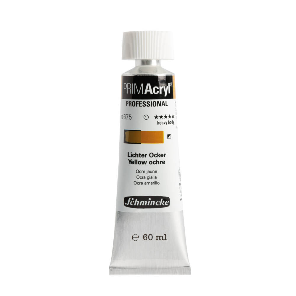 Schmincke Primacryl Artist Akrilik Boya 60 ml 675 Yellow Ochre