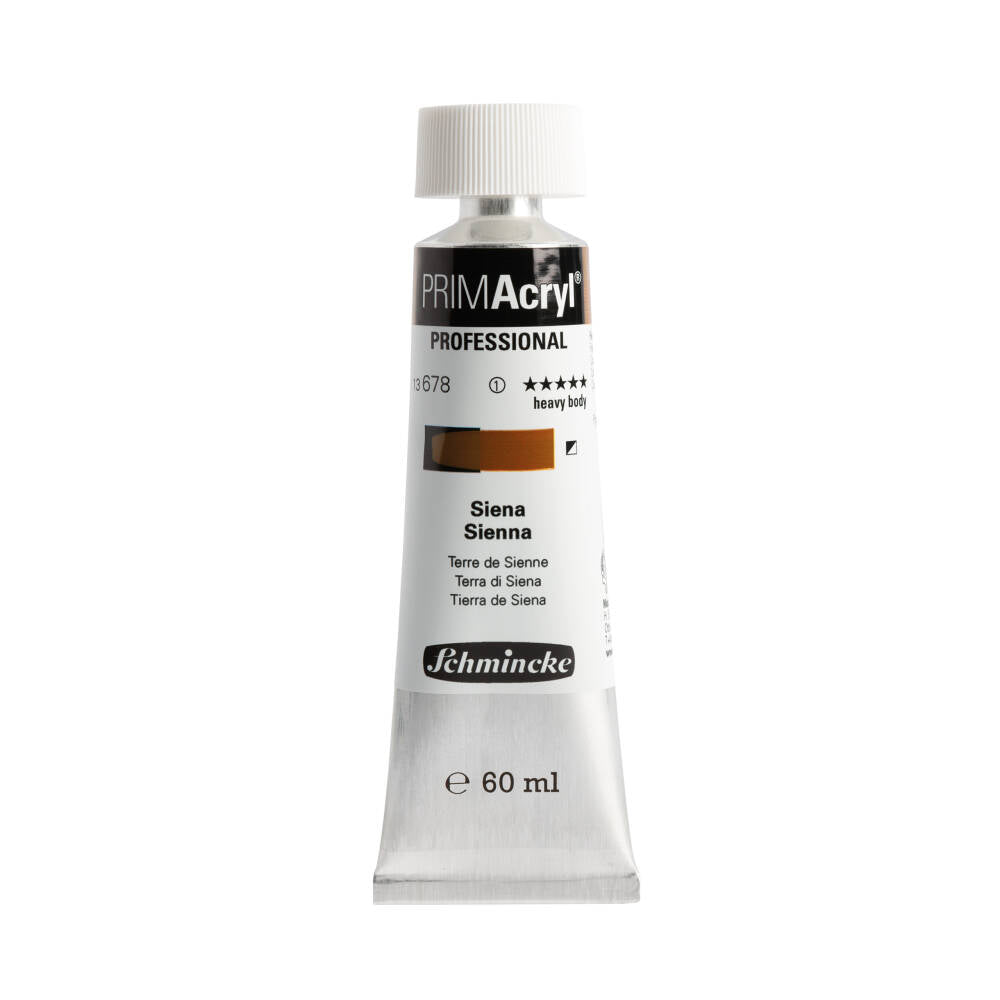Schmincke Primacryl Artist Akrilik Boya 60 ml 678 Sienna