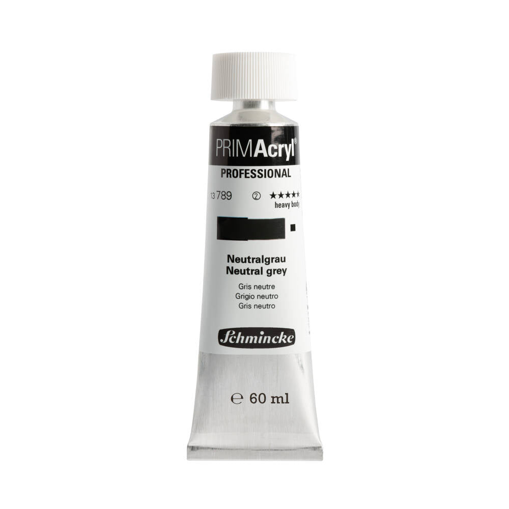Schmincke Primacryl Artist Akrilik Boya 60 ml 789 Neutral Grey