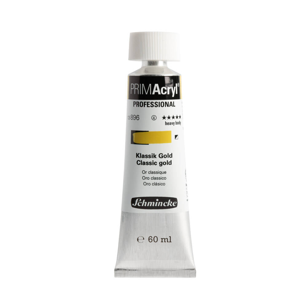 Schmincke Primacryl Artist Akrilik Boya 60 ml 896 Classic Gold