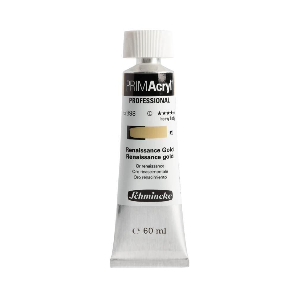 Schmincke Primacryl Artist Akrilik Boya 60 ml 898 Renaissance Gold