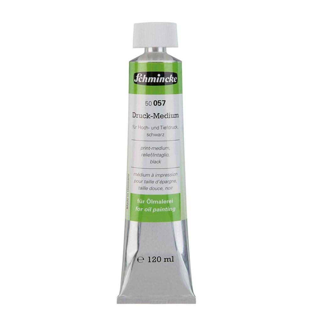 Schmincke Printing Medium, Black Relief/İntaglio 120 ml