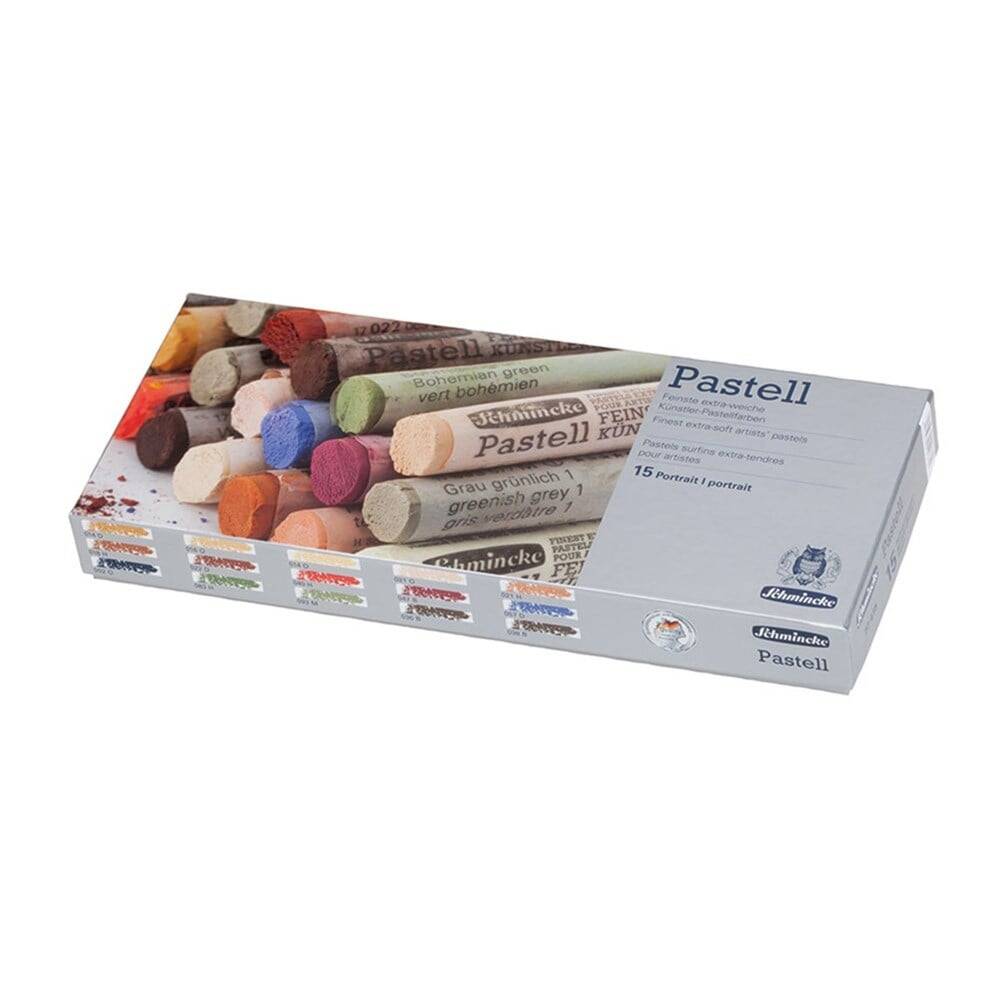 Schmincke Soft Pastel Set 15 Colors Portrait
