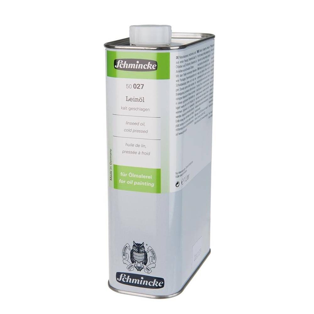 Schmincke Cold Pressed Linseed Oil 1000 ml 50027