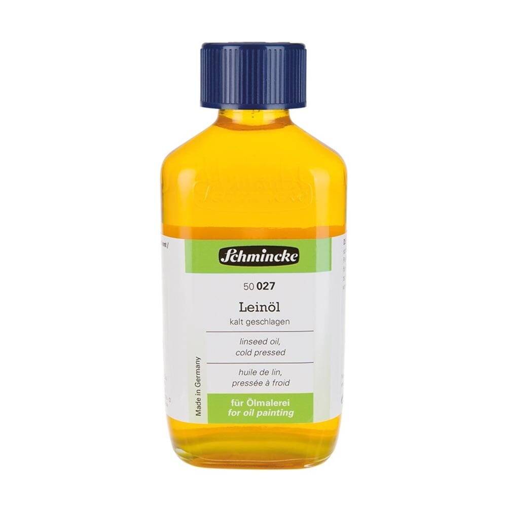 Schmincke Cold Pressed Linseed Oil 200 ml 50027