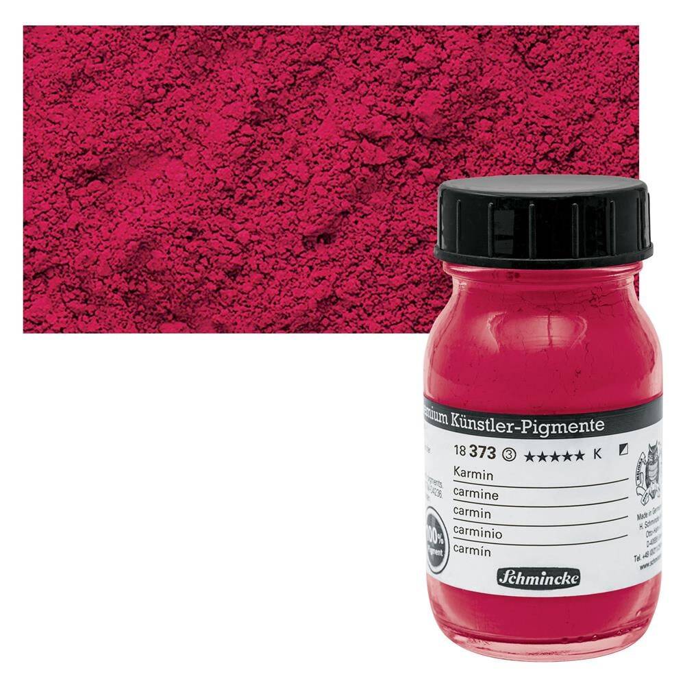 Schmincke Powder Pigment Carmine 100 ml