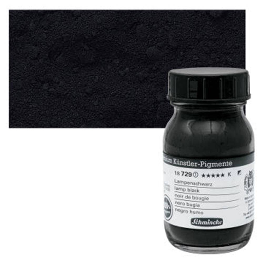 Schmincke Powder Pigment Mars Black 100 ml