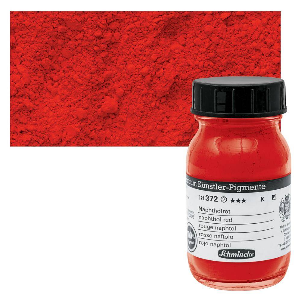 Schmincke Powder Pigment Naphthol Red 100 ml