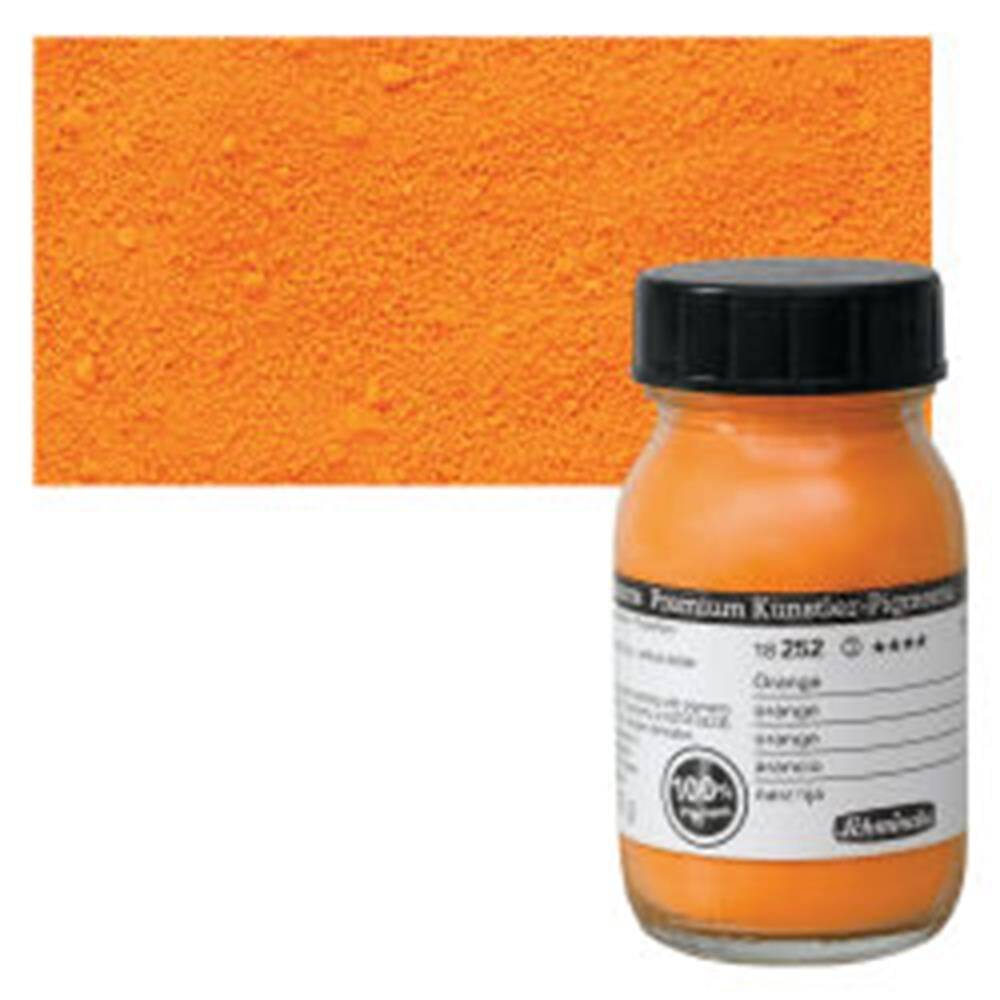 Schmincke Powder Pigment Orange 100 ml