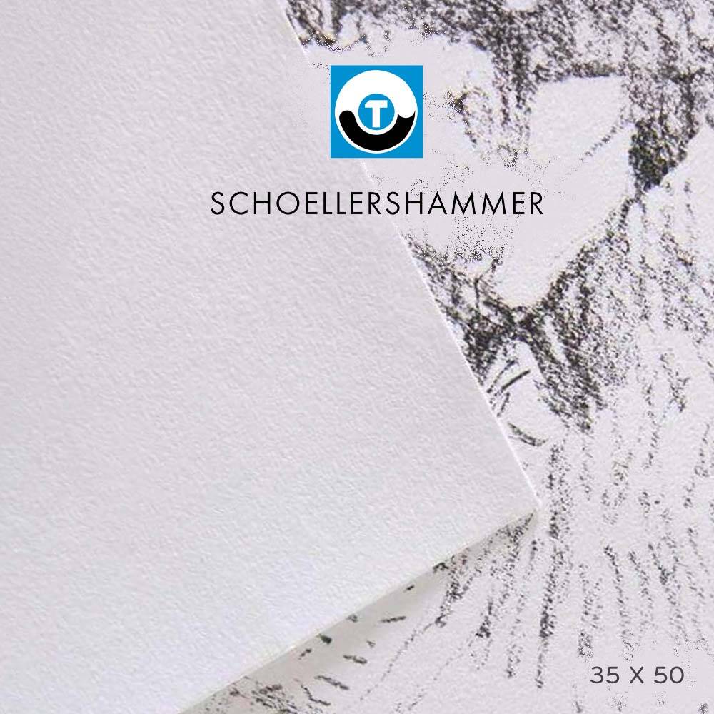 Schoellershammer Drawing Paper White 200 gr 35x50 cm