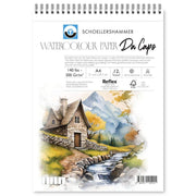 Schoellershammer Da Capo Cold Press Watercolour Notebook 300 gr A4 12 Sheets