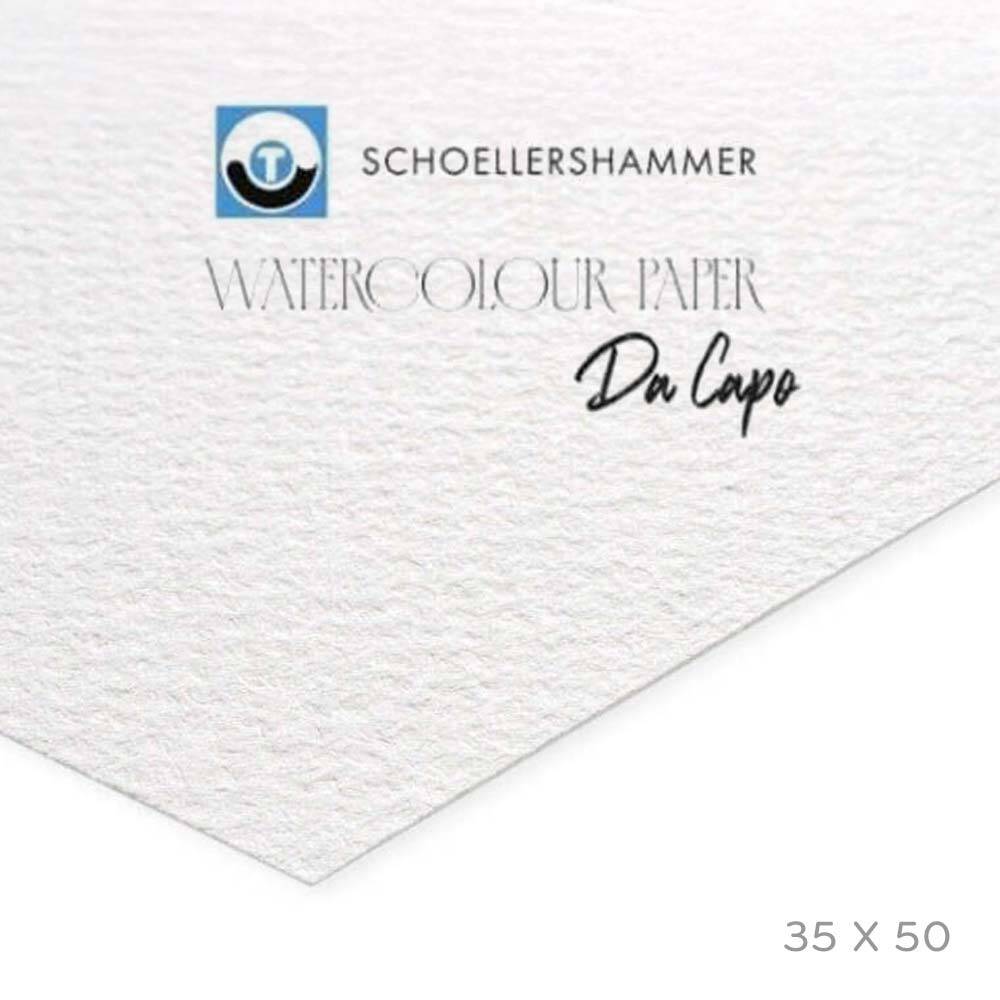 Schoellershammer Da Capo Cold Press Watercolor Paper 300 gr 35x50 cm