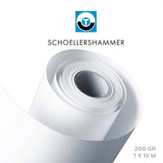 Schoellershammer Heavy Weight Roll Drawing Paper Natural White 200 gr 1x10 Meters