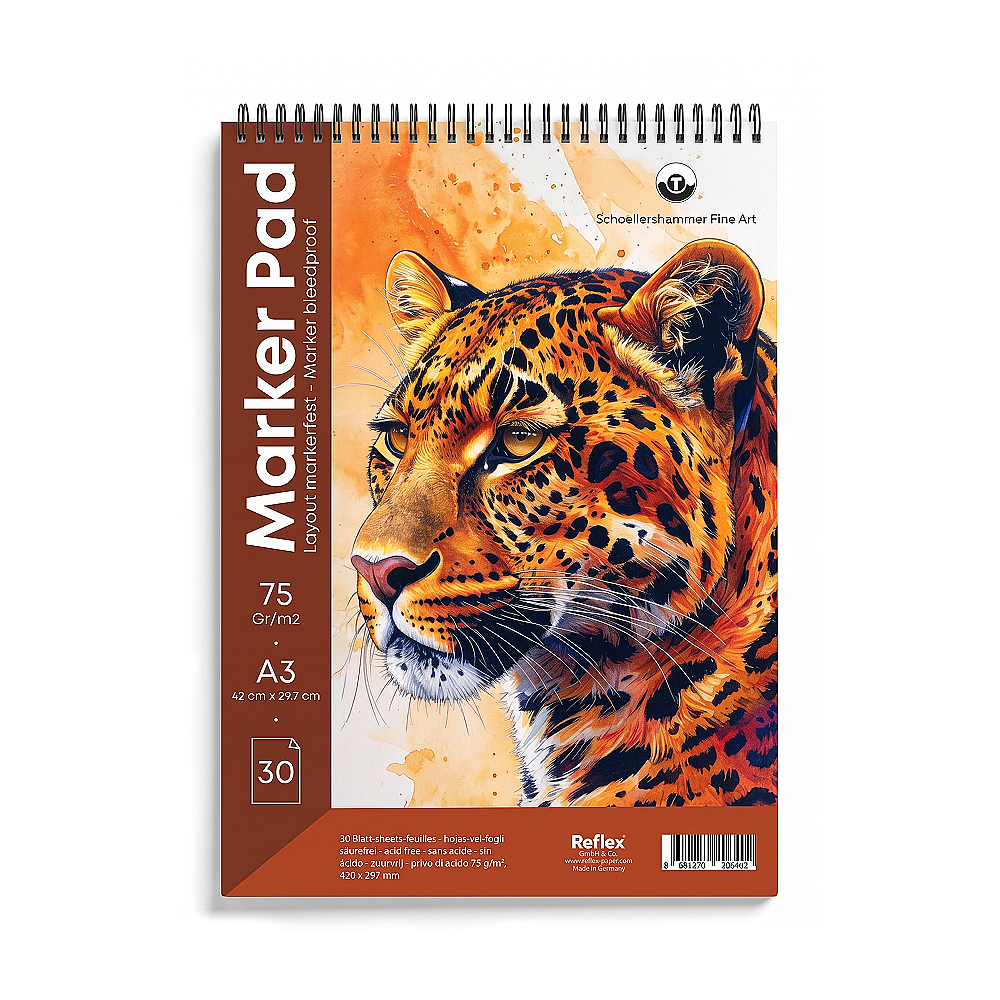 Schoellershammer Marker Pad Çizim Defteri A3 75 gr 30 Yaprak