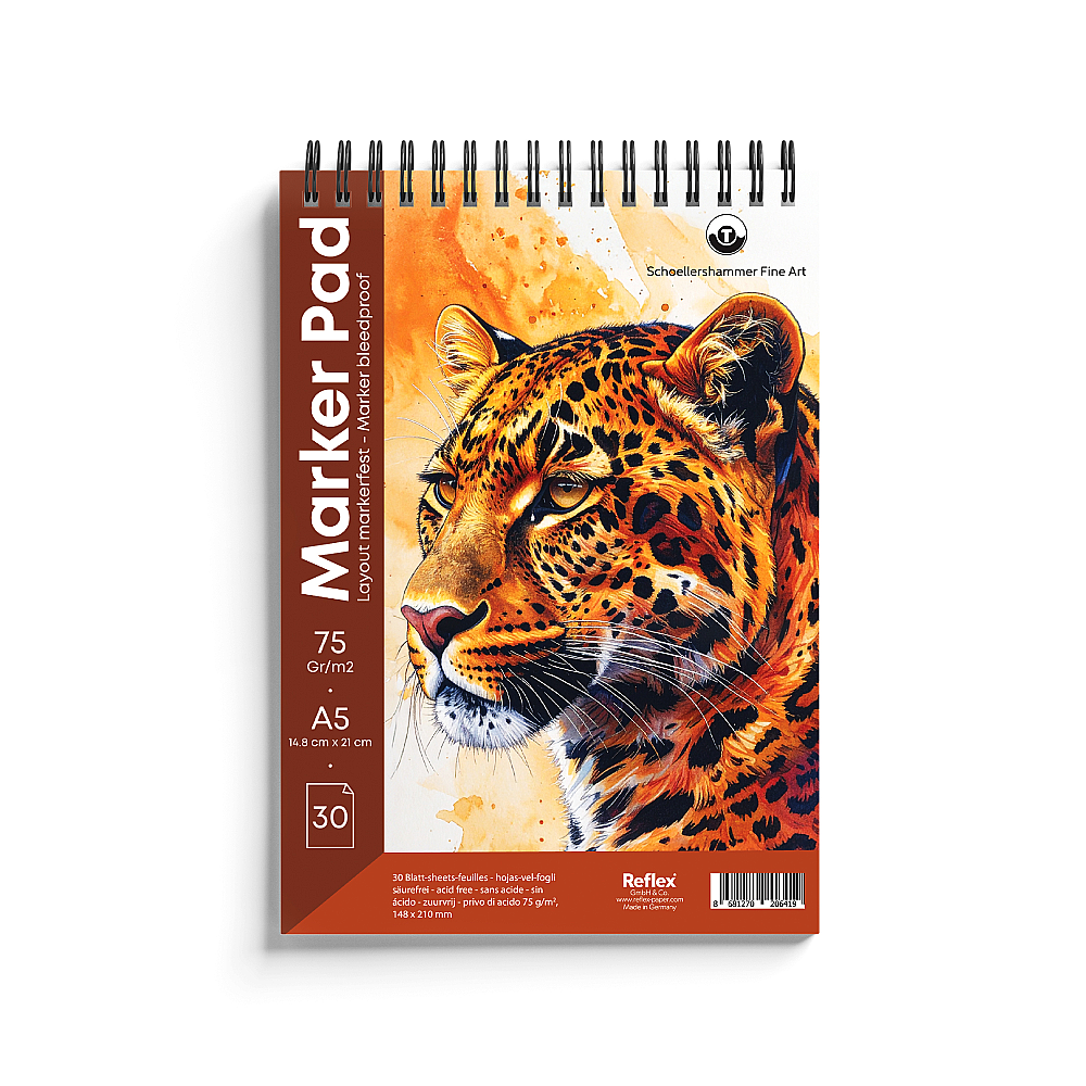 Schoellershammer Marker Pad Çizim Defteri A5 75 gr 30 Yaprak
