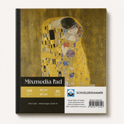Schoellershammer Mix Media Pad Ciltli Öpücük 165 gr 20x20 cm 20 Yaprak