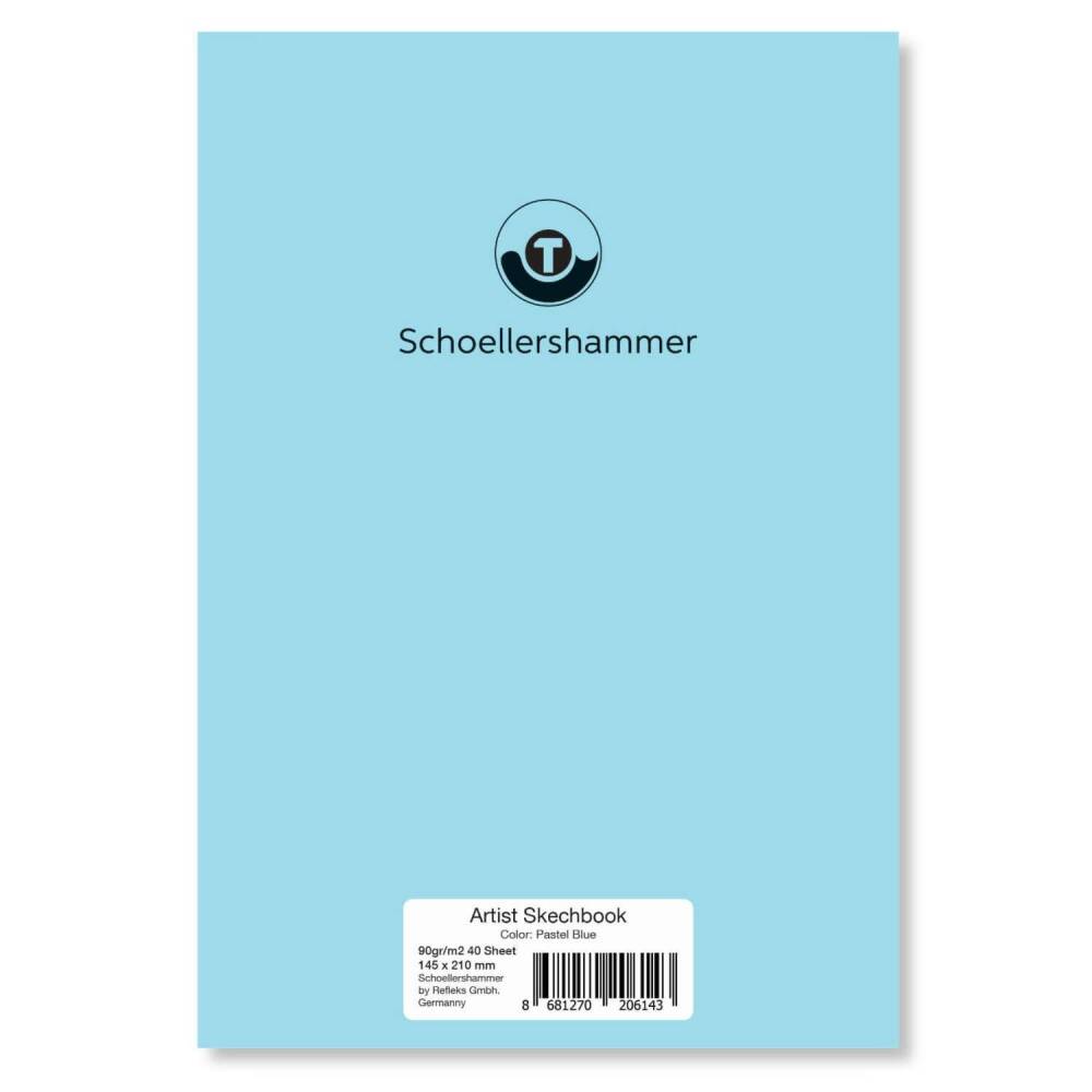 Schoellershammer Sketchbook 90gr A5 30yp Pastel Blue